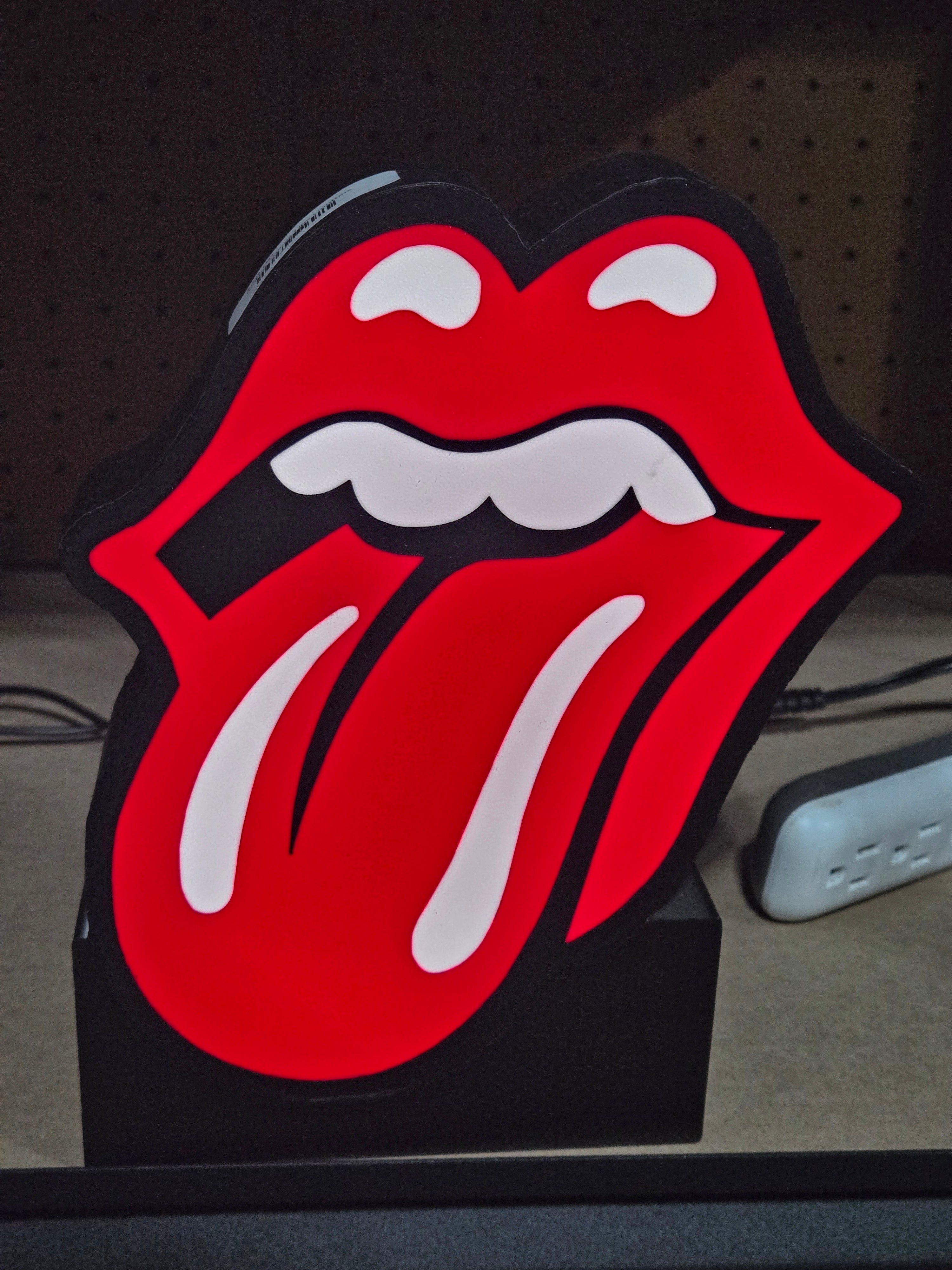 Rolling Stones Lips Lightbox